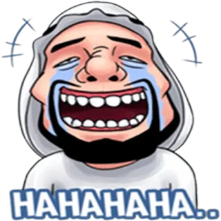 😂 HAHAHAHAHA.. laughter, laughing, joyful, expression, meme, funny, happy, celebration telegram sticker