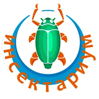 😎 ИНСЕКТАРУМ inseto, besouro, bicho, insetário, logotipo telegram sticker