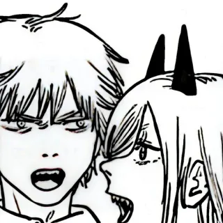 ⚙️ Anime, Manga, Illustration, Diable, Cornes, BD telegram sticker