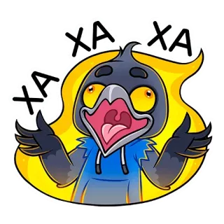 Ворон Кру :: @TgSticker whatsapp stickers