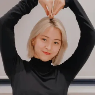 ryujin @kpopteaa whatsapp stickers