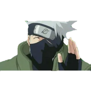 👋 Kakashi Hatake Naruto Anime, Kakashi, Naruto, Manga, Ninja whatsapp sticker