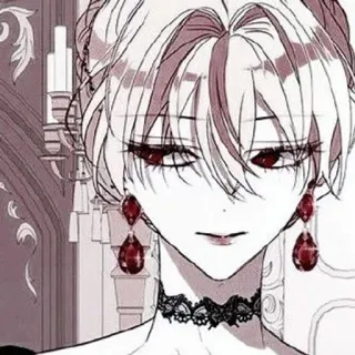 ⛩ Anime, Manga, Kobieta, Postać, Portret, Kobieta, Ilustracja telegram sticker