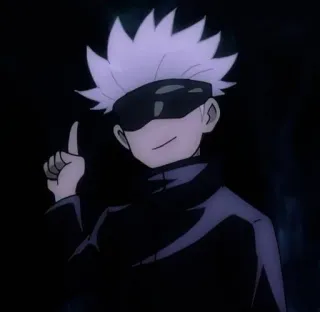 😅 Gojo Satoru Jujutsu Kaisen 五条, 动漫, 漫画, 咒术回战, 角色, 术士 telegram sticker