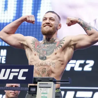 👑 Conor McGregor Конор Макгрегор, MMA, боец, UFC, спорт, спортсмен, бокс, ирландский whatsapp sticker