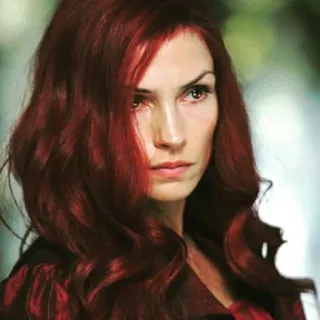 😐 Jean Grey X-Men มนุษย์กลายพันธุ์, ฟีนิกซ์, มาร์เวล, ซูเปอร์ฮีโร่, ผมแดง telegram sticker