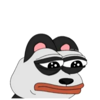 😔 Pepe meme, sad, internet, frog, pepe telegram sticker