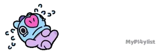 🔹 Mang BT21 BTS cartoon, cute, kpop, BT21, Mang whatsapp sticker