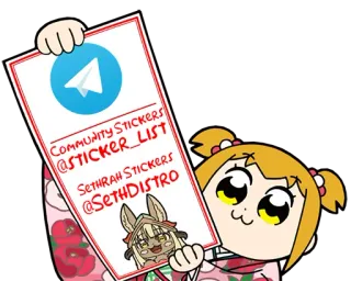 ℹ️ COMMUNITY STICKERS
@STICKER_LIST
SETHRAH STICKERS
@SethDistro telegram, stickers, community, social media, messaging app telegram sticker