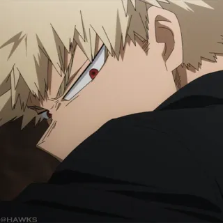 🟧 @HAWKS Anime, My Hero Academia, Charakter whatsapp sticker
