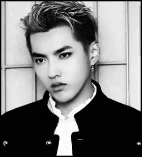 ➿ Kris Wu celebrità, cantante, attore, kpop, cinese, idol telegram sticker