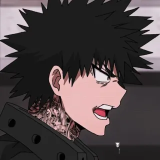 🖤 Katsuki Bakugo My Hero Academia Аниме, Злость, Взрыв, Кацуки Бакуго, Моя геройская академия telegram sticker