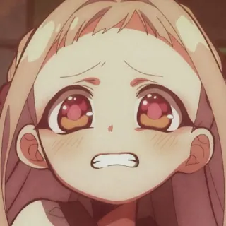 🥬 Nene Yashiro Toilet-Bound Hanako-kun Anime, Manga, Mignon, Triste, Fille telegram sticker
