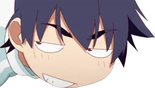 😏 anime, smug, arrogant, funny, confident telegram sticker