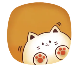 ☕ chat, animal, mignon, chaton, dessin animé, animal de compagnie whatsapp sticker