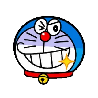 🔵 Doraemon 만화, 애니메이션, 고양이, 로봇, 도라에몽 whatsapp sticker