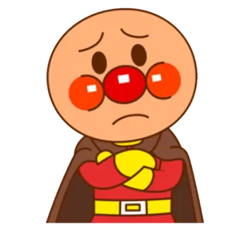 😔 Anpanman Anpanman, Kartun, Karakter, Jepang, Anime telegram sticker