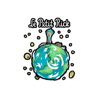 🤘 Rick Sanchez LE PETIT RICK rick and morty, adult swim, kartun, animasi, lucu, humor, fan art telegram sticker