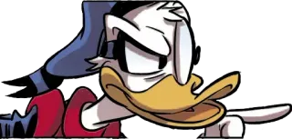 👉 Donald Duck Dessin animé, Canard, Donald Duck, Disney, Personnage telegram sticker