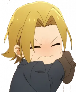 ☺️ anime, envergonhado, ruborizar, desenho animado, chateado, zangado telegram sticker
