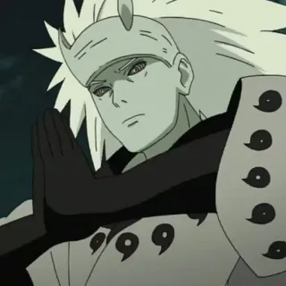 ⚖ Madara Uchiha Naruto anime, manga, ninja, villain, warrior telegram sticker