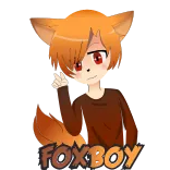 FoxBoy telegram stickers