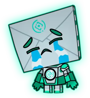 😢 卡通, 机器人, 哭, 伤心, 角色, 数字艺术 telegram sticker