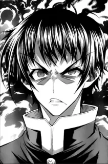 😡 Anime, Manga, Charakter, Wütend, Teenager, Schuluniform telegram sticker