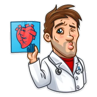 Skeptical Doc telegram stickers