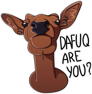 🦌 Mem deers @lennysticker telegram stickers