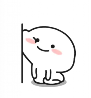🍑 carino, kawaii, blob, cartone animato, personaggio whatsapp sticker