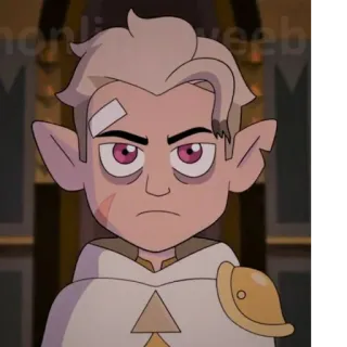😠 Hunter The Owl House desenho animado, caçador, The Owl House, animado, Disney telegram sticker