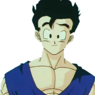 🤨 Gohan Dragon Ball Z 애니메이션, 아들, 격투가, 슈퍼사이어인, 드래곤볼 telegram sticker