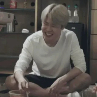 🤣 Jimin kpop, bts, jimin, ca sĩ, thần tượng, nụ cười, hạnh phúc telegram sticker
