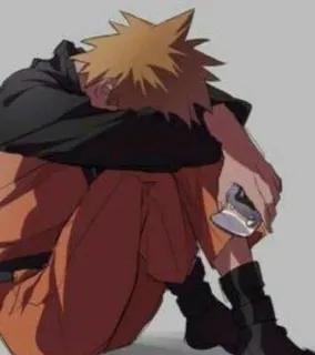 🌟 Naruto Uzumaki Naruto Anime, Manga, Naruto, Buồn, Uzumaki, Nhân vật, Cảm xúc telegram sticker
