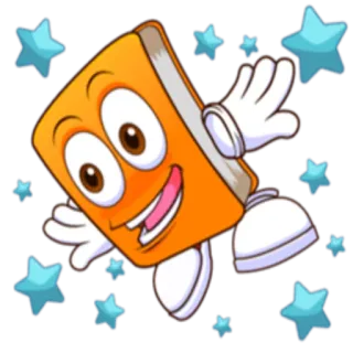 ✨ книга, мультфильм, звезды, образование, чтение, счастливый whatsapp sticker