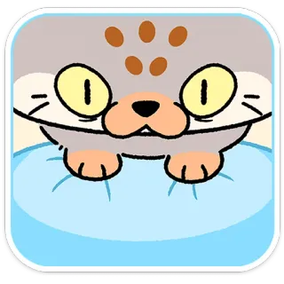 😼 cat cat, cute, animal, pet, kitten, cartoon telegram sticker