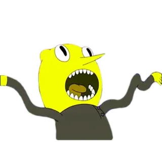 Earl of Lemongrab telegram stickers