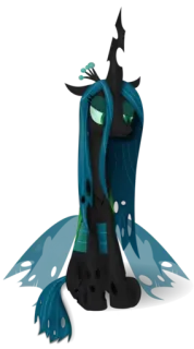 😔 Queen Chrysalis My Little Pony: Friendship Is Magic Rainha Chrysalis, My Little Pony, vilão, inseto, metamorfo whatsapp sticker