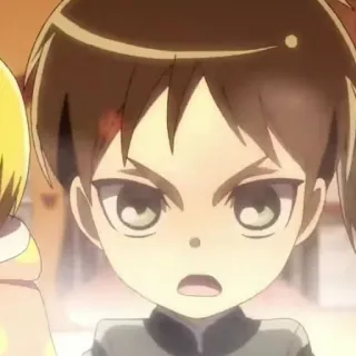 🕶 Eren Yeager Attack on Titan Anime, Manga, Eren Yeager, Attack on Titan, Personage, Japanse animatie telegram sticker