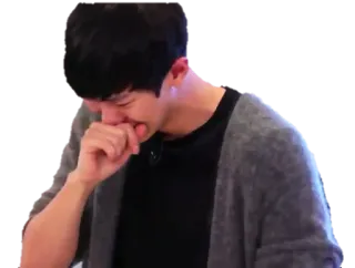 🤣 man, crying, sad, emotion, upset telegram sticker