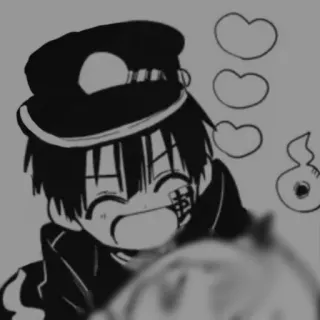 💕 Hanako-kun Toilet-bound Hanako-kun Anime, Manga, Hantu, Supranatural, Karakter, Fanart whatsapp sticker