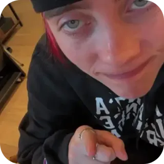 ☺️ Billie Eilish telegram sticker