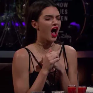 😩 Kendall Jenner Modella, Celebrità, Persona, Donna telegram sticker