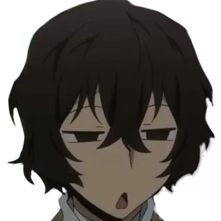 ✨ Dazai Osamu Bungou Stray Dogs Anime, Dazai, Bungou Stray Dogs, Manga, Dibujos animados telegram sticker
