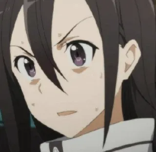 ✨ Suguha Kirigaya Sword Art Online Anime, Cô gái, Nhân vật, SAO, Sword Art Online, Suguha telegram sticker