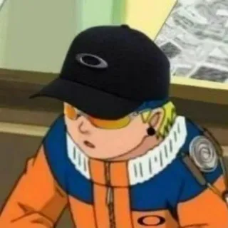 😎 Naruto Uzumaki Naruto Naruto, anime, cartoon, oakley, fashion, character, meme telegram sticker