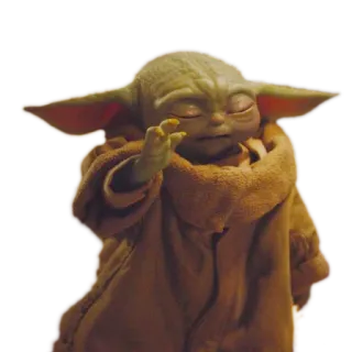 ✨ Grogu The Mandalorian Grogu, Baby Yoda, Star Wars, The Mandalorian, karakter, Yoda, lucu, imut telegram sticker