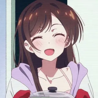 😄 Chizuru Ichinose Rent-A-Girlfriend Anime, Mädchen, Chizuru, Süß, Rent-a-Girlfriend, Fröhlich, Lächelnd telegram sticker