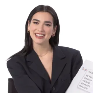 📌 Dua Lipa what dua lipa Dua Lipa, Sängerin, Promi, Popstar, Musiker whatsapp sticker